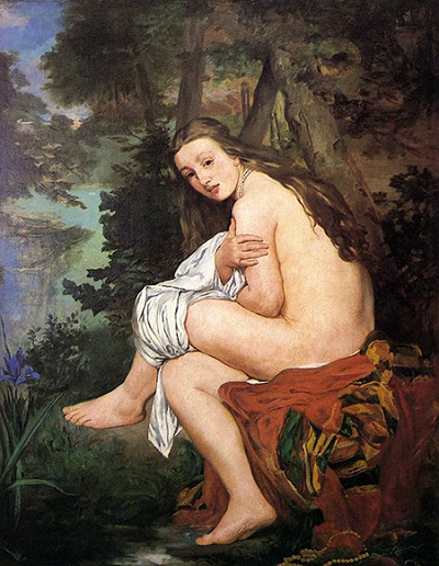 The Surprised Nymph Edouard Manet